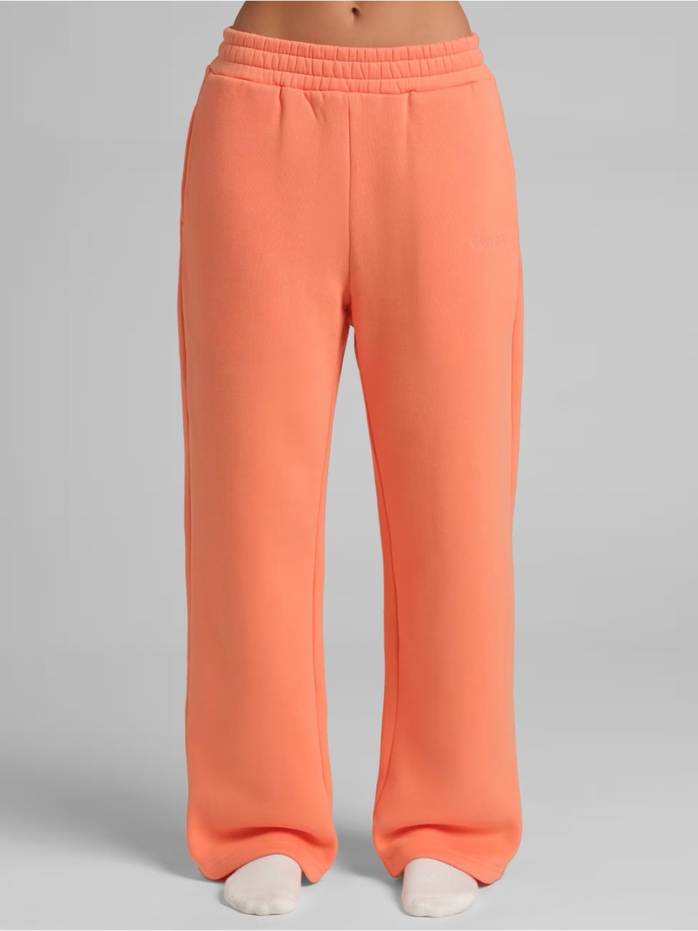 Comfrt Signature Straight Leg Sweatpants Coral - Picture 2 of 7